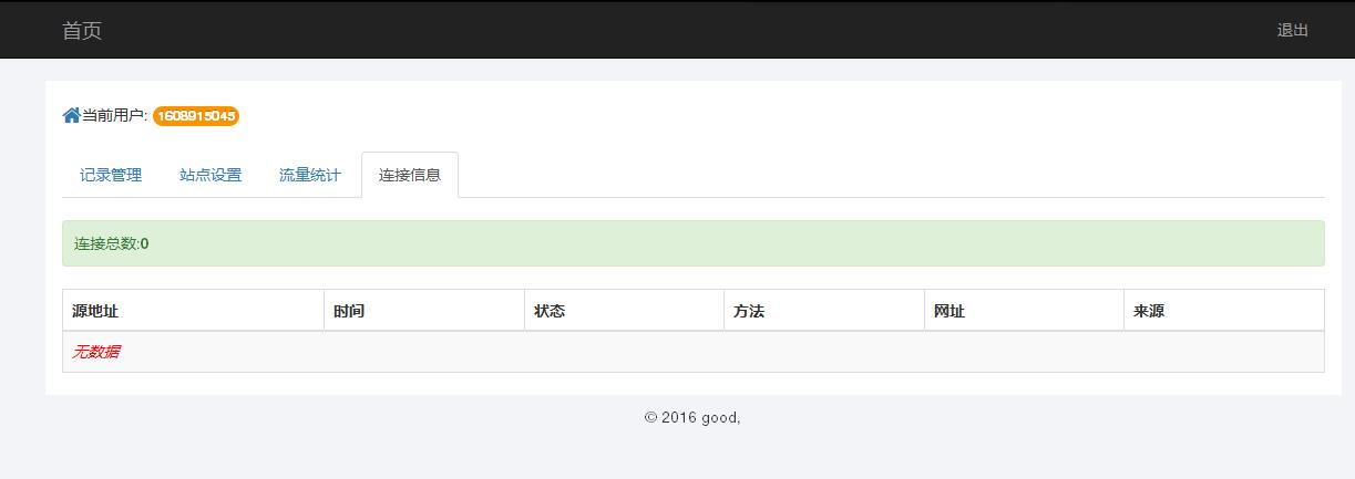 某IDC互聯(lián)網(wǎng)服務(wù)商管理系統(tǒng)--用戶域名記錄管理、站點(diǎn)設(shè)置、流量統(tǒng)計(jì)和連接信息